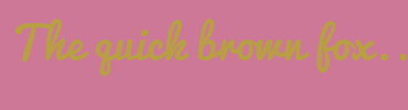 Image with Font Color B89F43 and Background Color CE7898